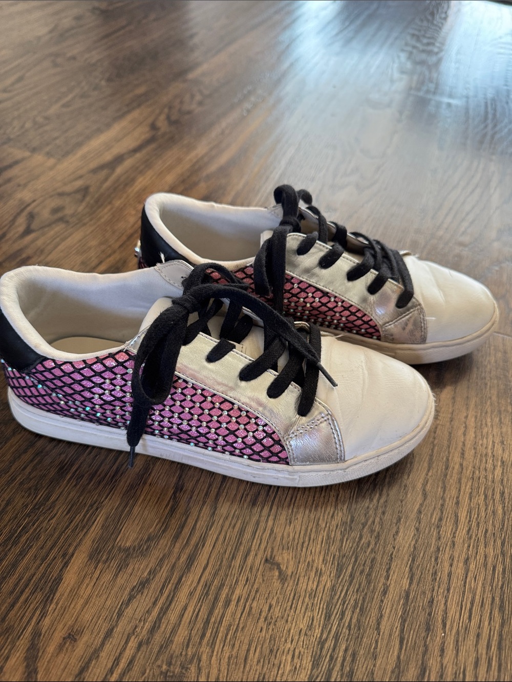 Trendy and sparkly Steve Madden Sneakers